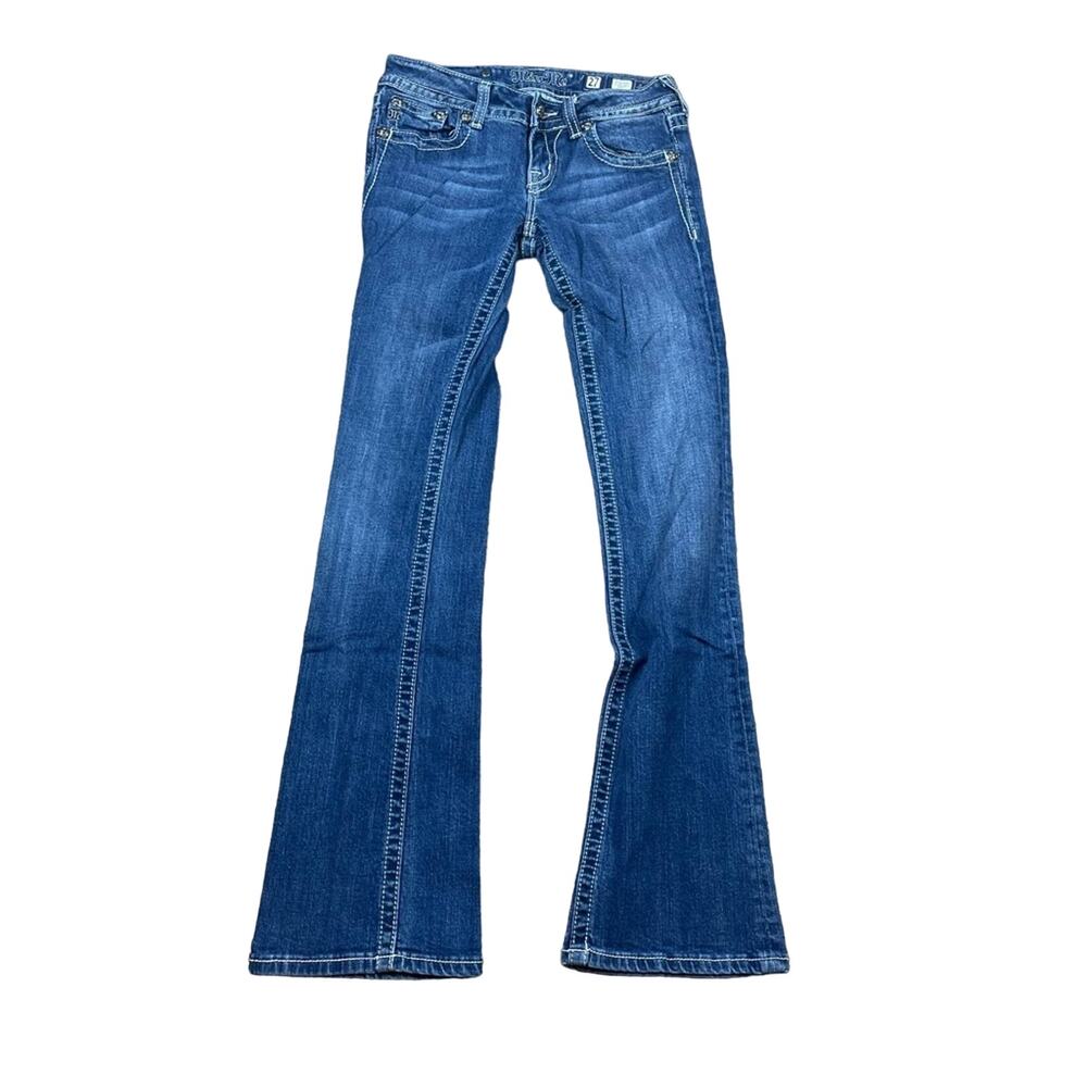 Miss Me Boot Cut Embroidered Jeans Size 27